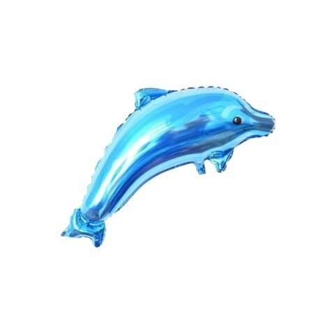 Helyuma Uyumlu Yunus Balığı Folyo Balon