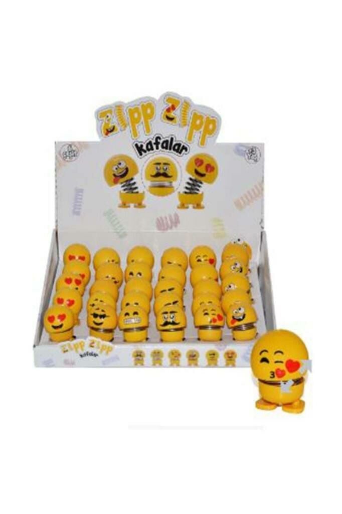 Zıpp Zıpp  Emoji Kafalar 1 Adet