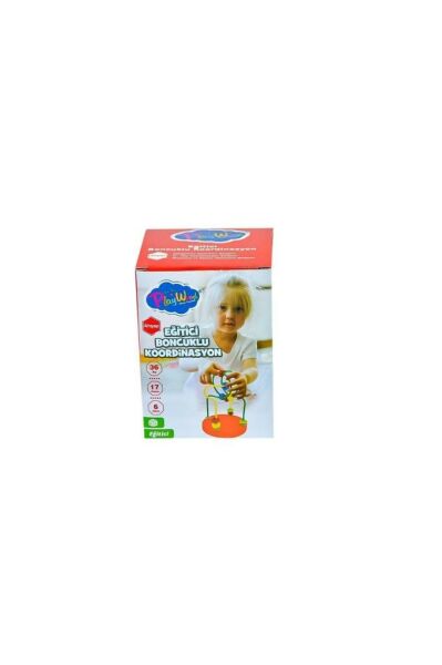 Ahşap Kutuda Mini Boncuklu Koordinasyon