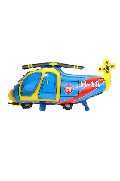 Helikopter Folyo Balon 60x52 Cm