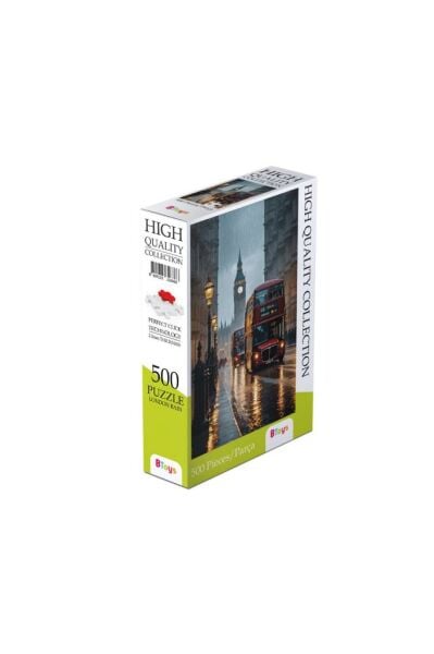 Londra Yağmuru - 500 Parça Puzzle