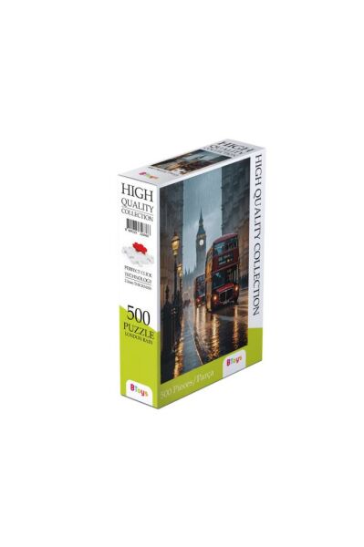 Londra Yağmuru - 500 Parça Puzzle