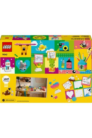 LEGO ® Classic Yaratıcı Mutlu Kutu 11042 - 5 Yaş ve Üzeri Oyuncak Yapım Seti (680 Parça)