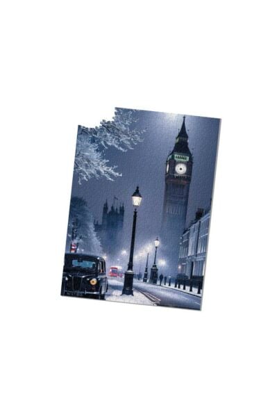 Londra`da Kış - 500 Parça Puzzle