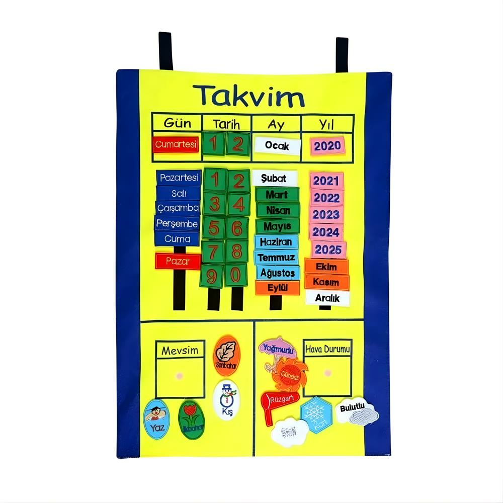 Cırtlı Takvim Pano