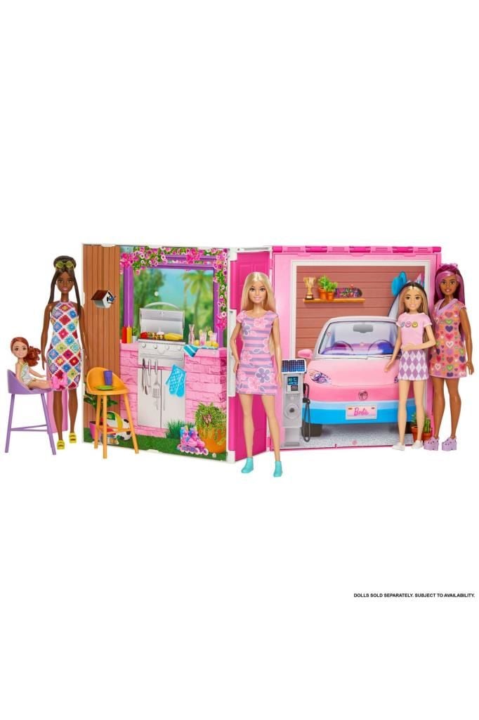Barbie ®'nin Yeni Portatif Evi 2024 (Bebek Dahil) | HRJ77