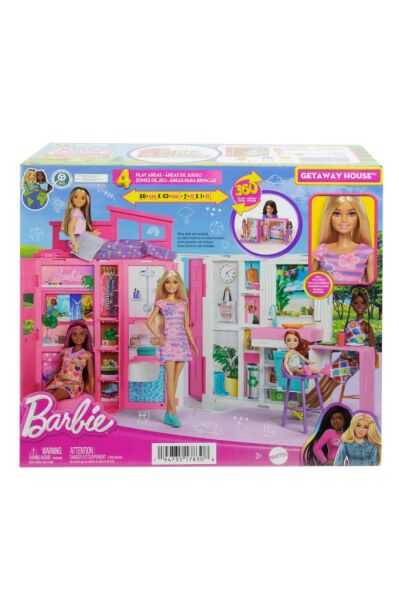 Barbie ®'nin Yeni Portatif Evi 2024 (Bebek Dahil) | HRJ77