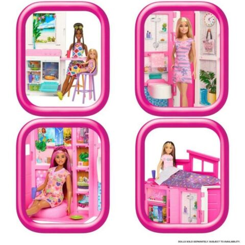 Barbie ®'nin Yeni Portatif Evi 2024 (Bebek Dahil) | HRJ77