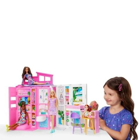Barbie ®'nin Yeni Portatif Evi 2024 (Bebek Dahil) | HRJ77