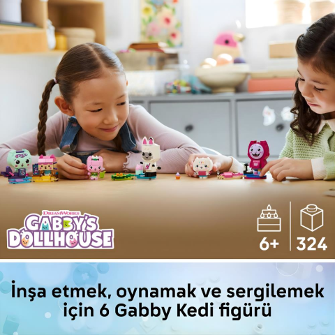 LEGO® Gabby’s Dollhouse Gabby’nin Kedi Arkadaşları 11215
