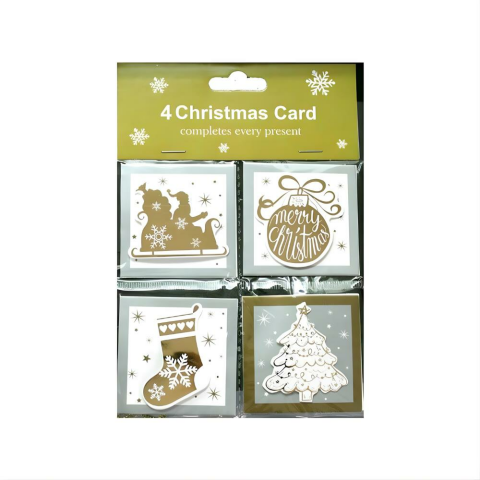 Yılbaşı Yeniyıl Noel Christmas Hediye Tebrik Kartı