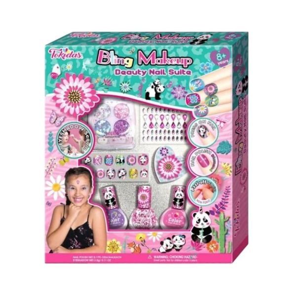 Bling Makyaj Güzellik Tırnak Paketi