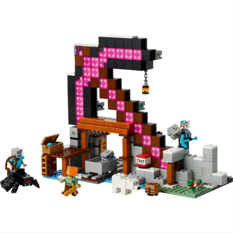 LEGO® Minecraft® Kazma Madeni Oyun Odası Modeli ve Balta Oyuncağı 21277