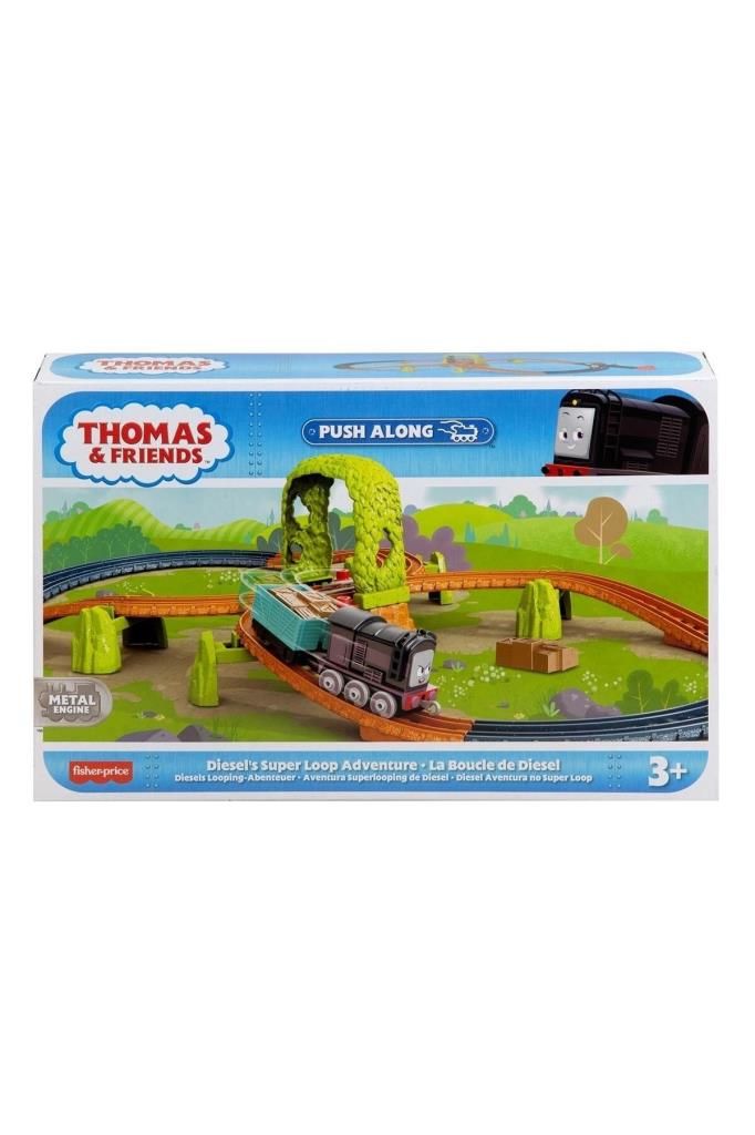 Thomas Ve Arkadaşları Tren Seti Sür Bırak Hgy85