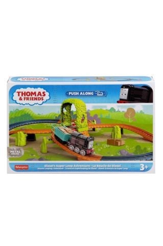 Thomas Ve Arkadaşları Tren Seti Sür Bırak Hgy85