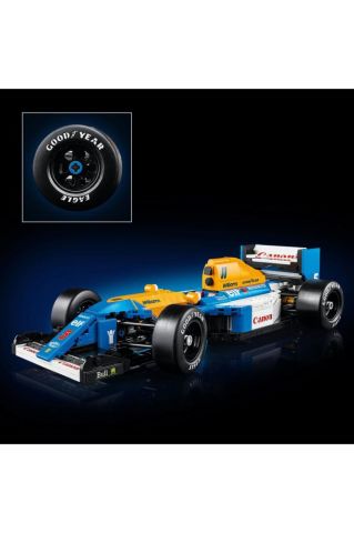 LEGO ® Icons Williams Racing FW14B ve Nigel Mansell 10353-Koleksiyonluk Model Yapım Seti (797 Parça)
