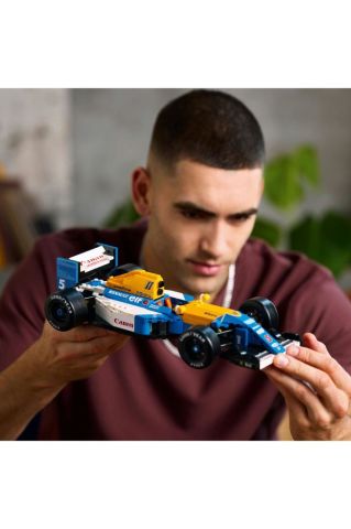 LEGO ® Icons Williams Racing FW14B ve Nigel Mansell 10353-Koleksiyonluk Model Yapım Seti (797 Parça)
