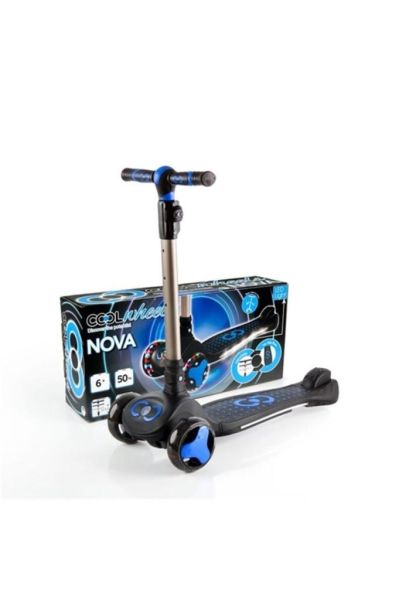 Cool Wheels Nova Isikli Mavi Scooter