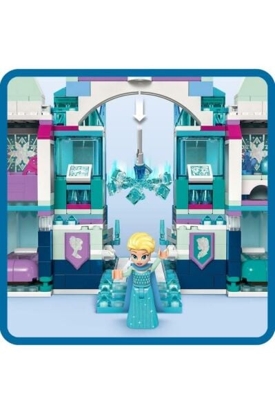 LEGO ®?Disney Princess Karlar Ülkesi Elsa’nın Buz Sarayı 43244 6 Yaş Üzeri için Yapım Seti(630Parça)