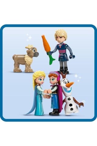 LEGO ® Disney Princess Karlar Ülkesi Elsa’nın Buz Sarayı 43244 6 Yaş Üzeri için Yapım Seti(630Parça)