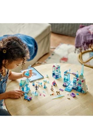 LEGO ® Disney Princess Karlar Ülkesi Elsa’nın Buz Sarayı 43244 6 Yaş Üzeri için Yapım Seti(630Parça)