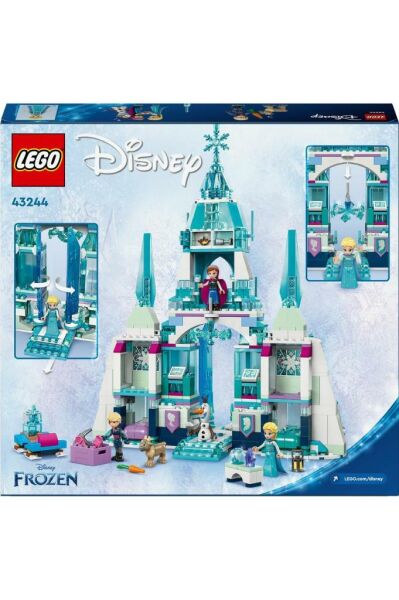 LEGO ®?Disney Princess Karlar Ülkesi Elsa’nın Buz Sarayı 43244 6 Yaş Üzeri için Yapım Seti(630Parça)