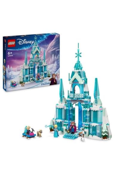 LEGO ® Disney Princess Karlar Ülkesi Elsa’nın Buz Sarayı 43244 6 Yaş Üzeri için Yapım Seti(630Parça)