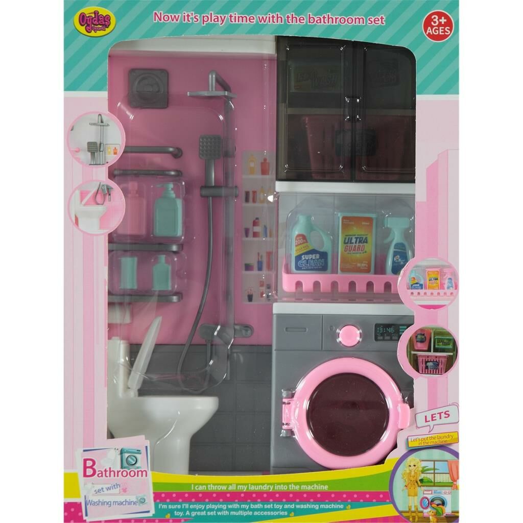 Oyuncak Banyo Seti Pembe