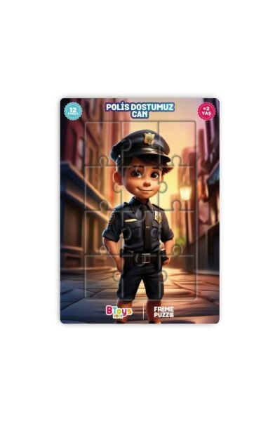 Polis Dostumuz Can - Frame Puzzle