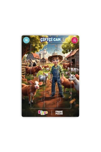 Çiftçi Can - Frame Puzzle