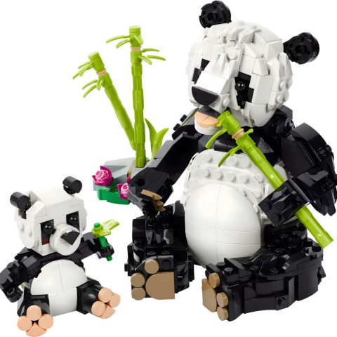 LEGO® Creator 3'ü 1 Arada Vahşi Hayvanlar: Panda Ailesi Oyun Seti 31165