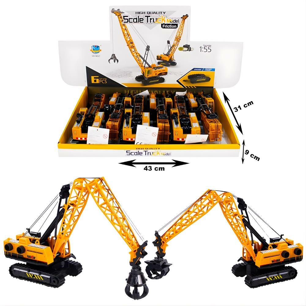 Kızılkaya Oyuncak Vinç Tekerlek Kapmalı KZL-706-27