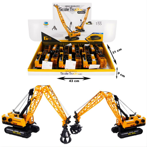 Kızılkaya Oyuncak Vinç Tekerlek Kapmalı KZL-706-27