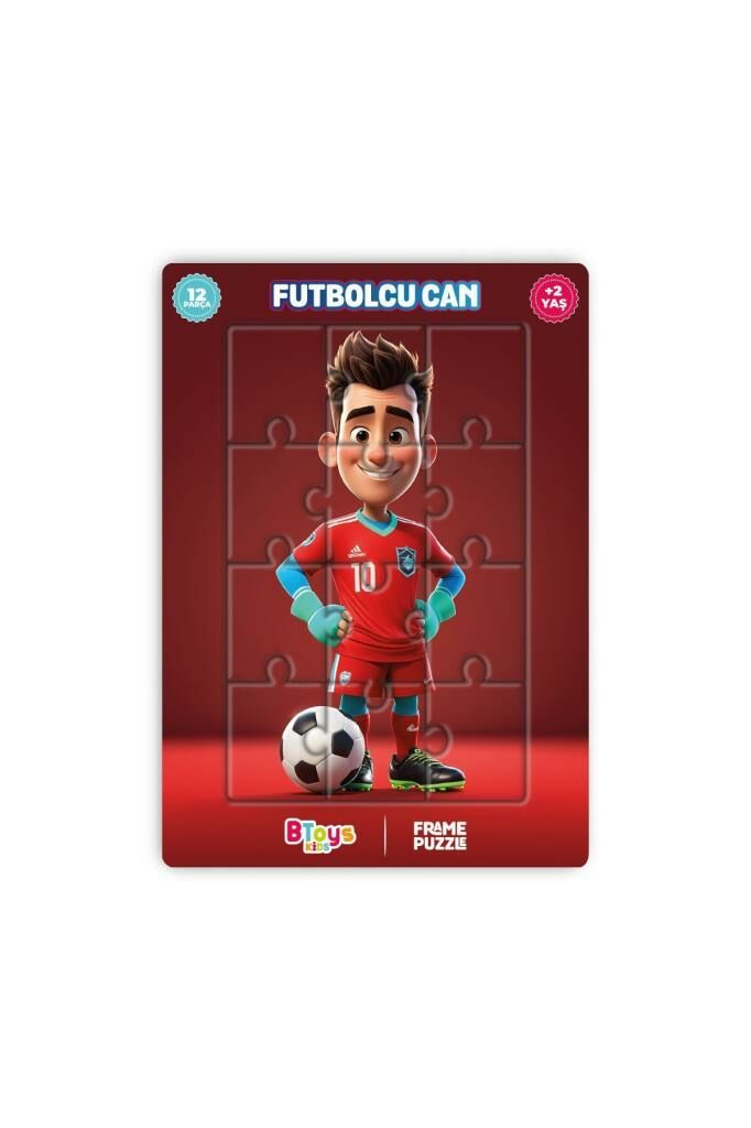 Futbolcu Can - Frame Puzzle