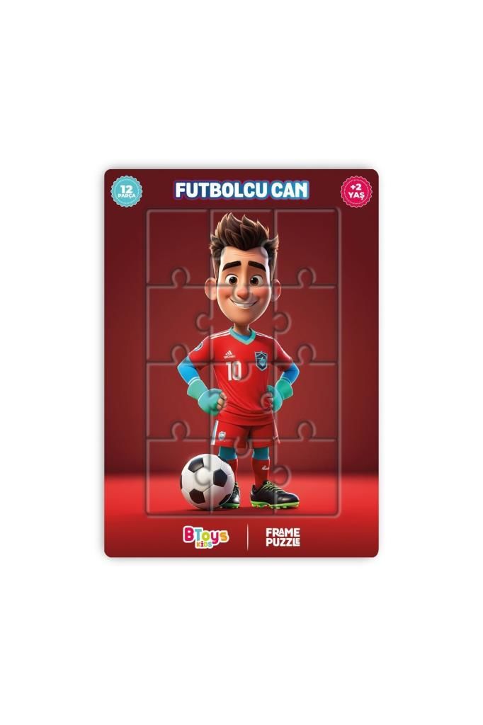 Futbolcu Can - Frame Puzzle