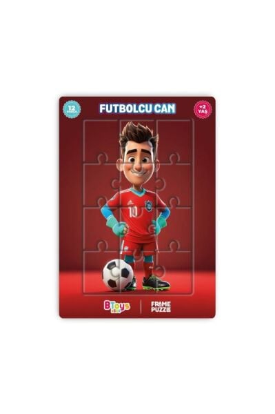 Futbolcu Can - Frame Puzzle