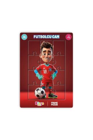 Futbolcu Can - Frame Puzzle