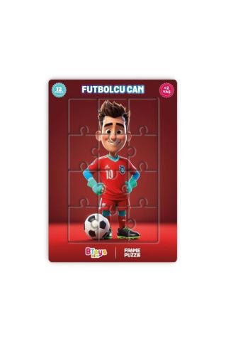 Futbolcu Can - Frame Puzzle