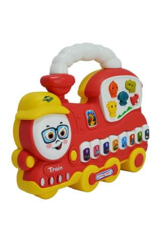 İlk Piyanom Tren Sesli ve 3 Fonksiyonlu