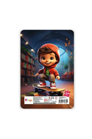 Kaykay Sürüyorum - Frame Puzzle