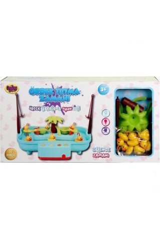 Pilli Ördek Yakalama Oyunu Havuzlu Işıklı Sesli Ördek Yakala