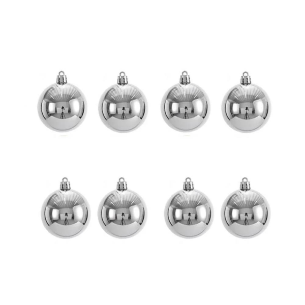 Yılbaşı Topu 3cm 16'lı Gümüş
