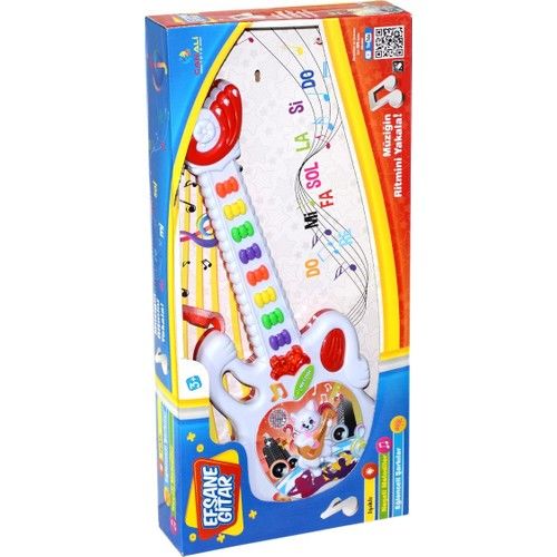 Efsane Gitar Sesli Işıklı Türkçe Şarkı Söyler