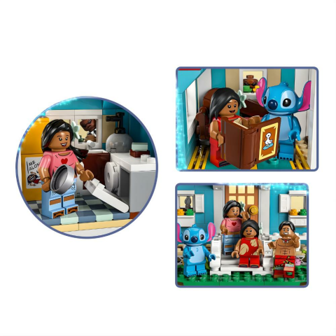 LEGO® Lilo ve Stiç Plaj Evi 43268