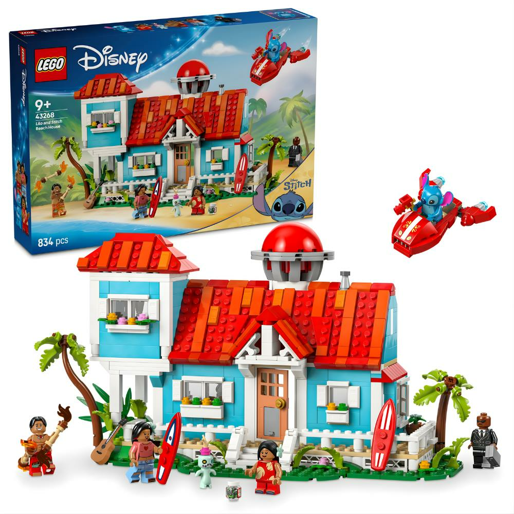 LEGO® Lilo ve Stiç Plaj Evi 43268
