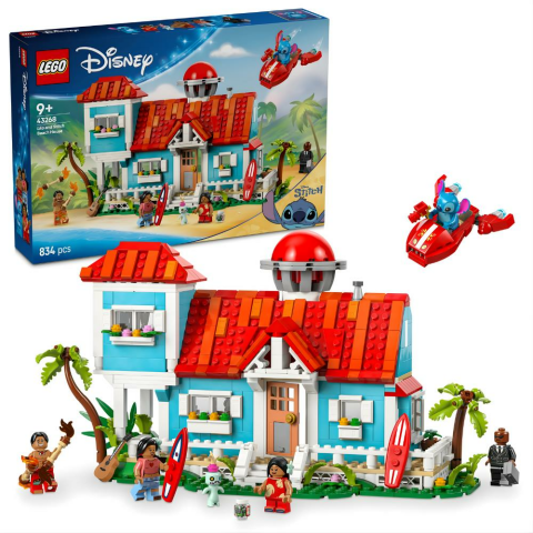 LEGO® Lilo ve Stiç Plaj Evi 43268