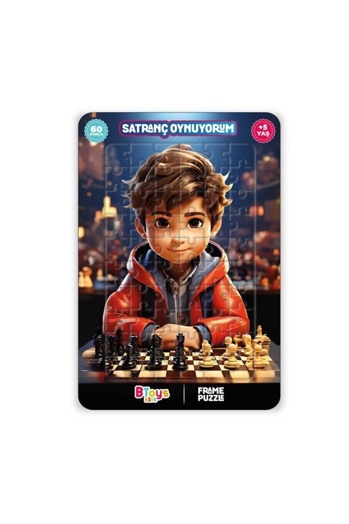 Satranç Oynuyorum - Frame Puzzle
