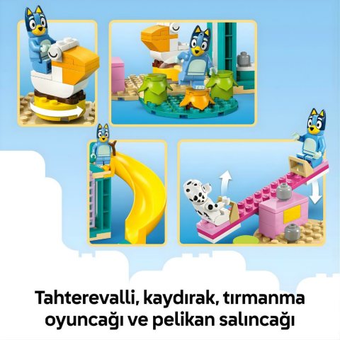 LEGO® Bluey: Bluey ve Chloe ile Oyun Parkı Eğlencesi Okul Öncesi Oyuncağı 11201