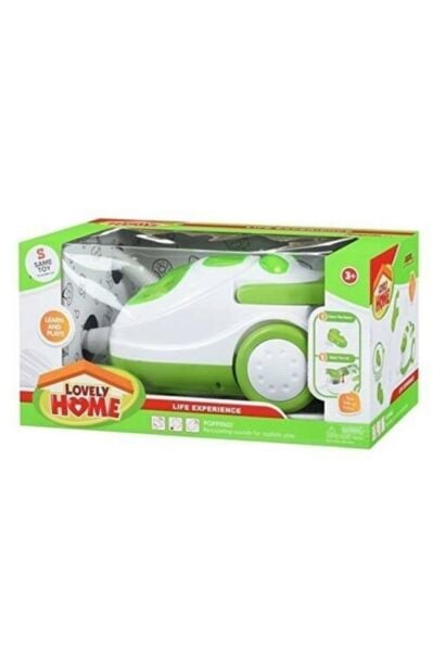 Oyuncak Pilli Elektrikli Süpürge Makinesi Ses Efektli