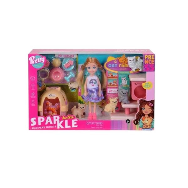 Bella Sparkle Evcil Pet Shop Kedi